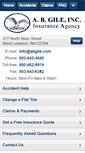 Mobile Screenshot of abgile.com